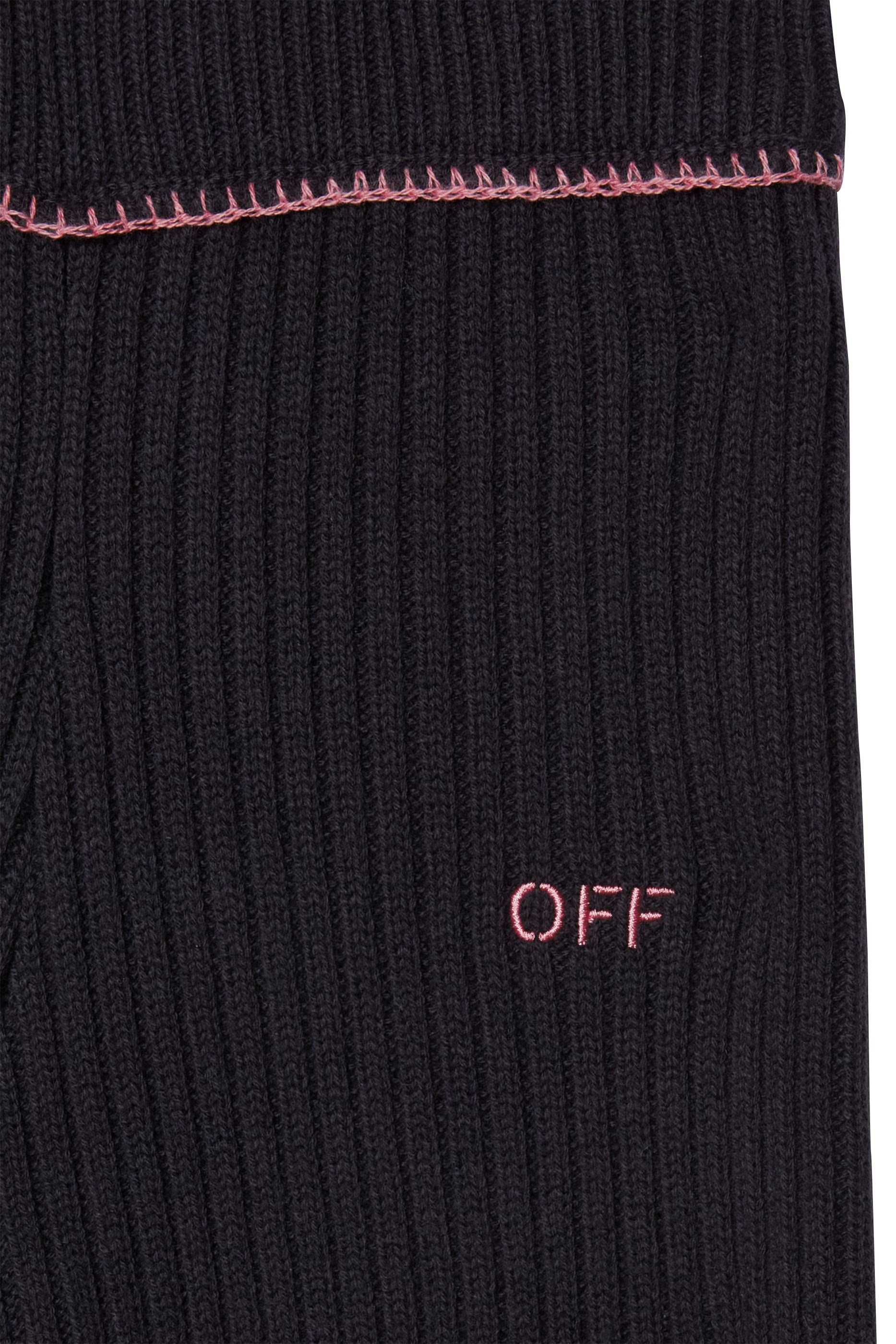 بنطال نسيج مضلع بشعار الماركة للأطفال