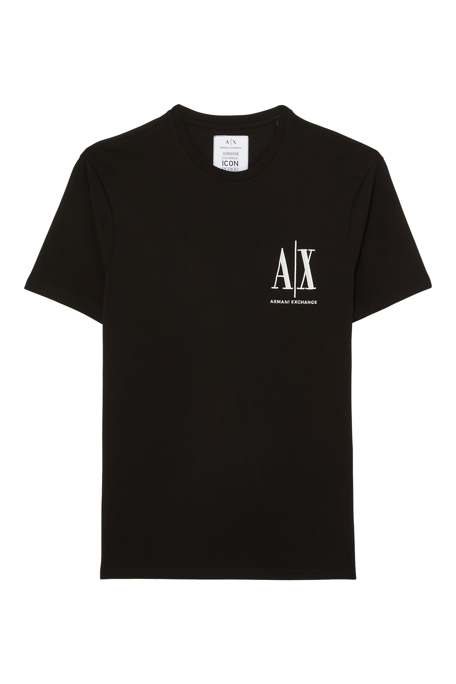 تي شيرت بطبعة شعار الماركة الشهير