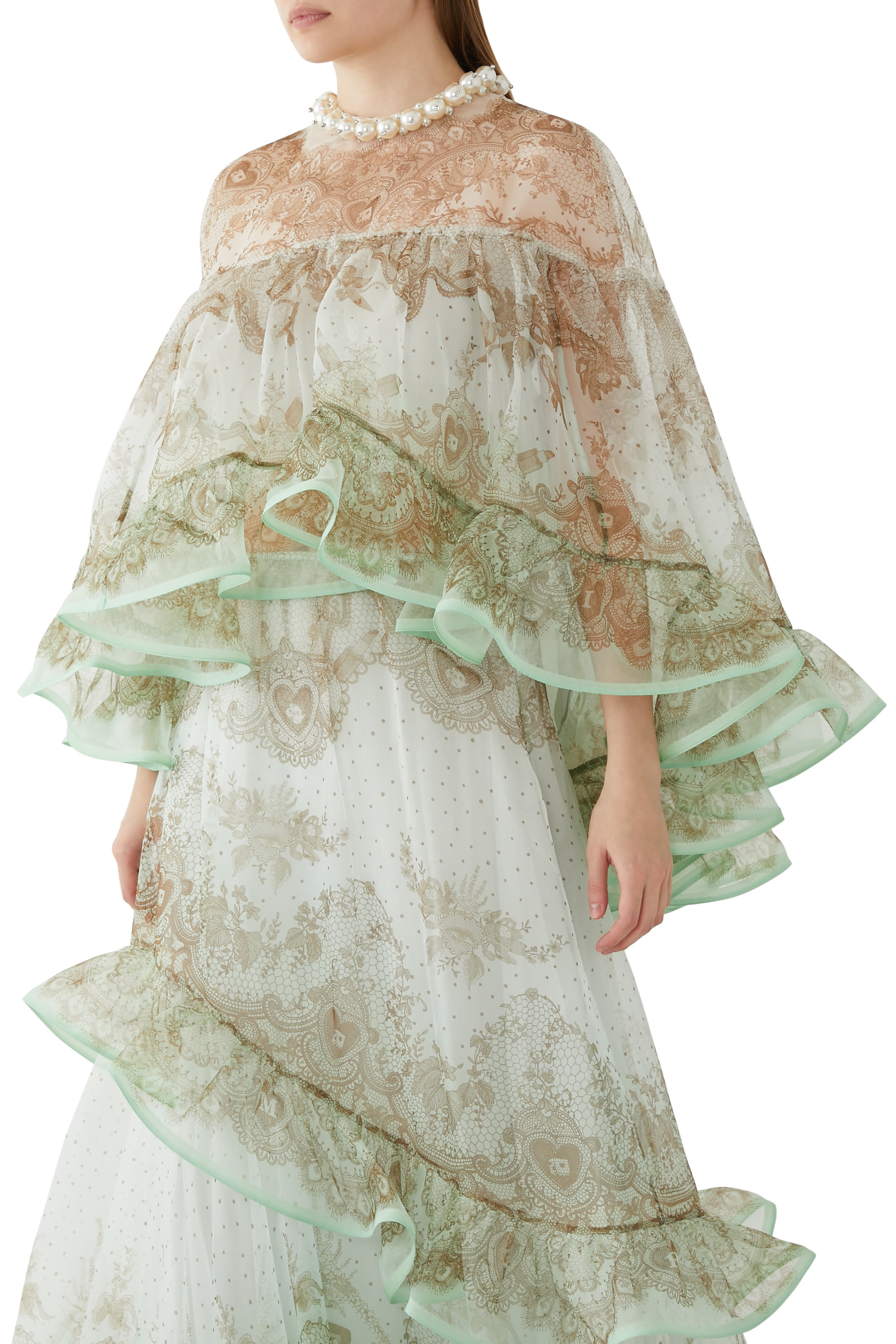 بلوزة كراش مزحرفة