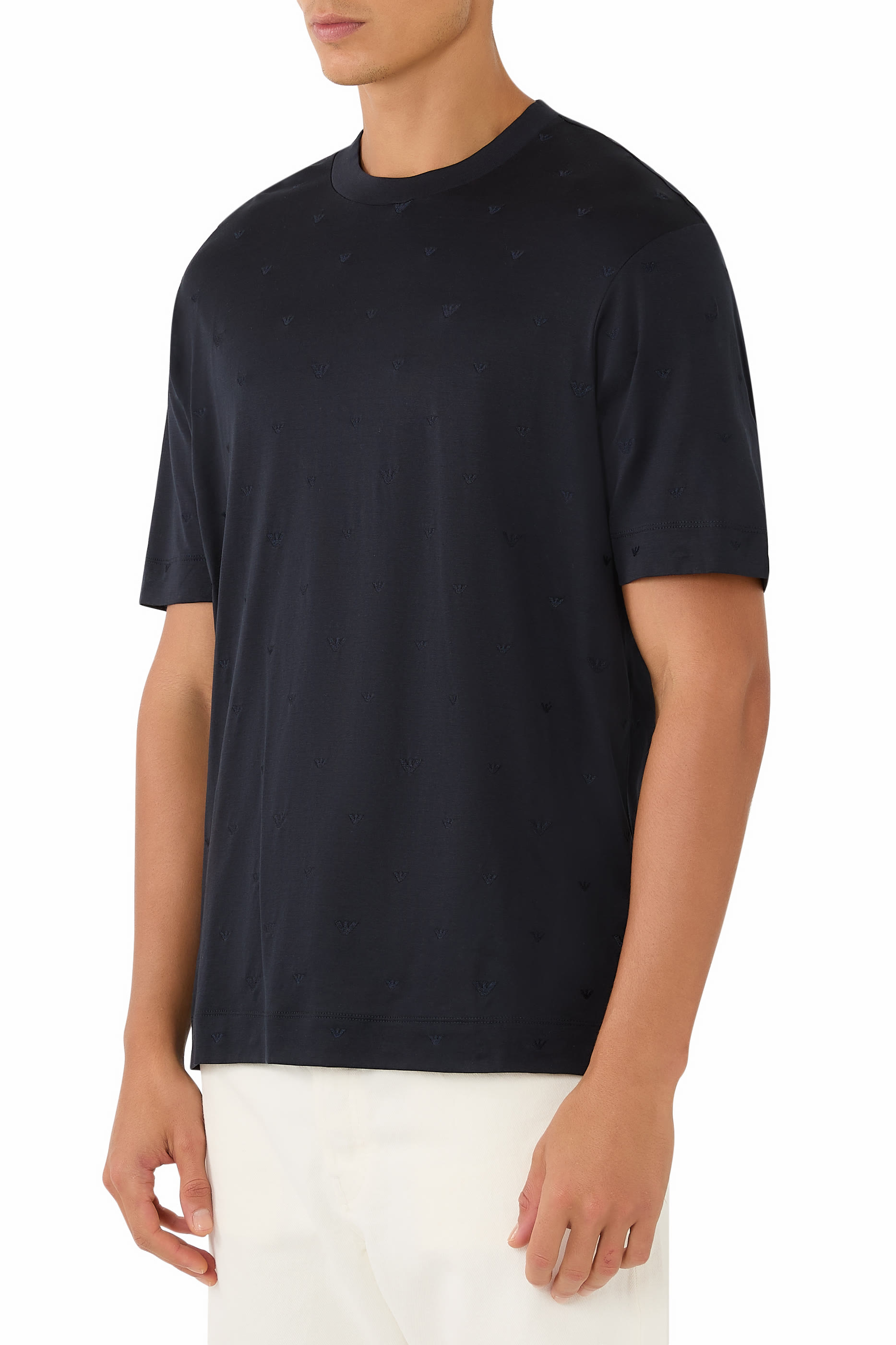 تيشيرت اي أس في مزيج ليوسيل جيرسيه