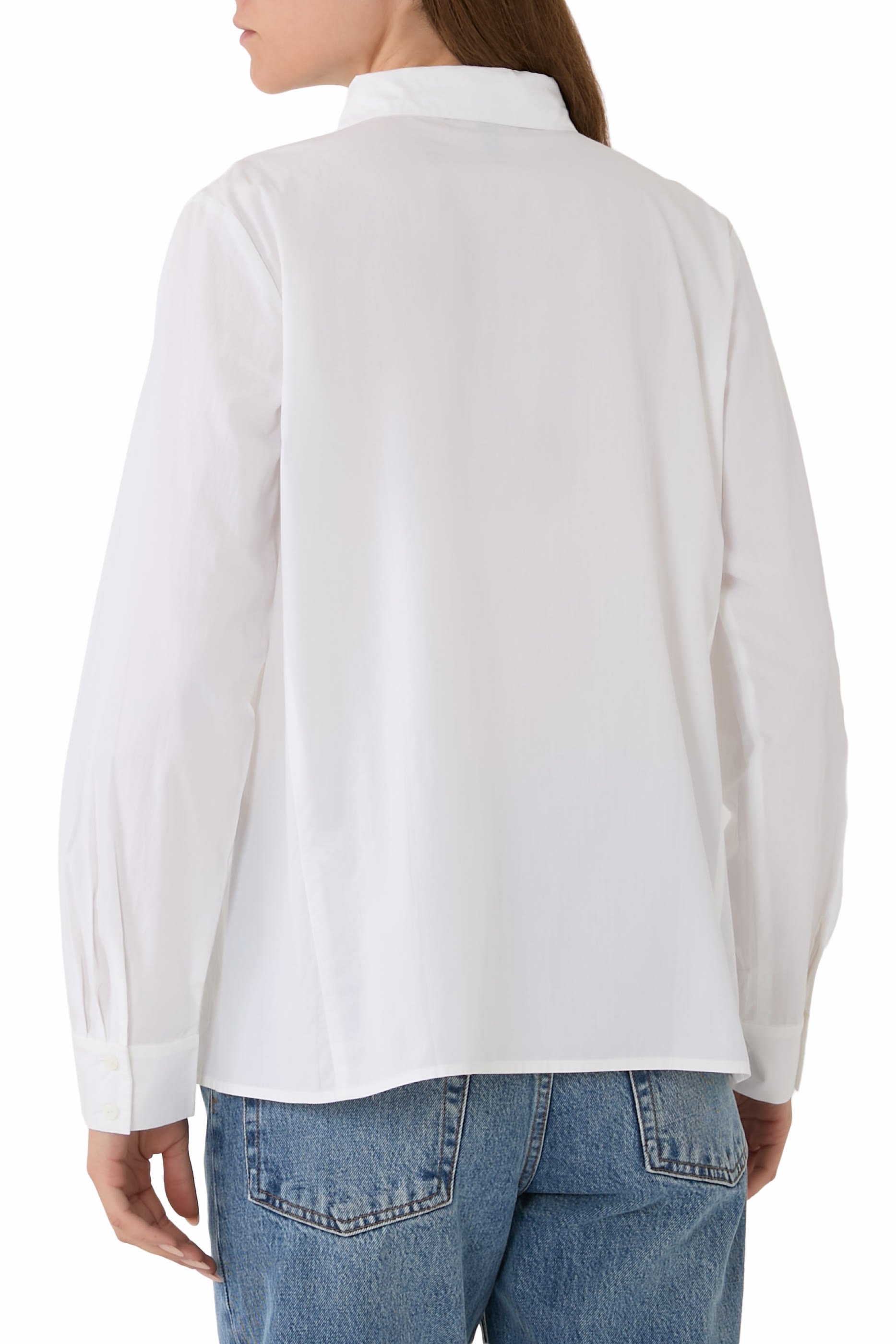 قميص سوينغ بياقة كلاسيكية