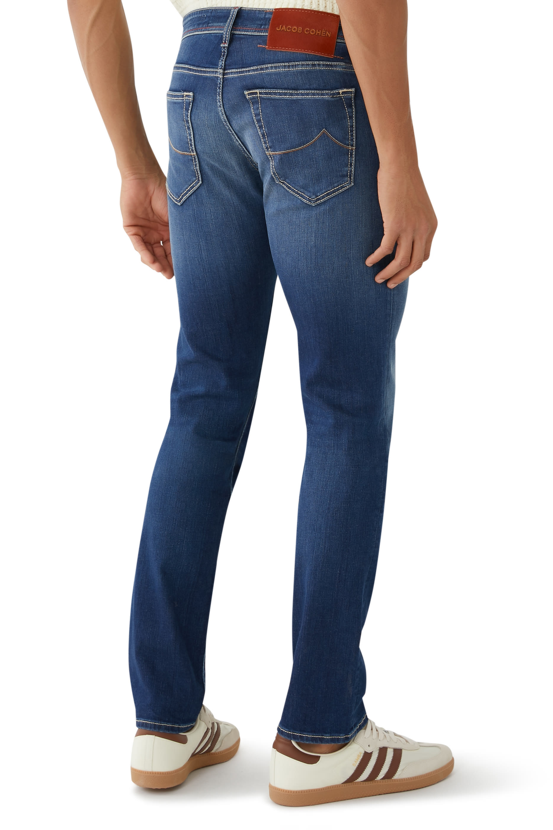 بنطال جينز نيك بقصة ضيقة دنيم