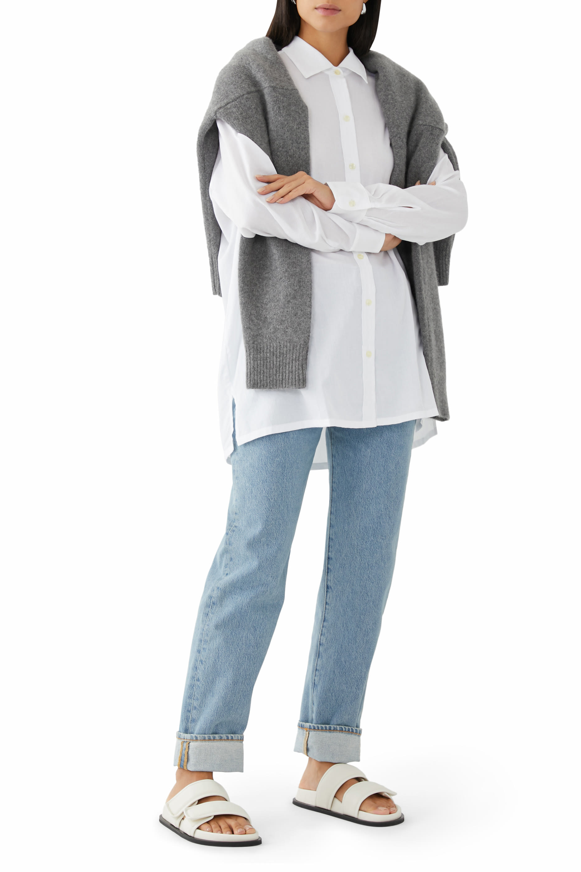 حذاء خفيف بتصميم مبطن جلد