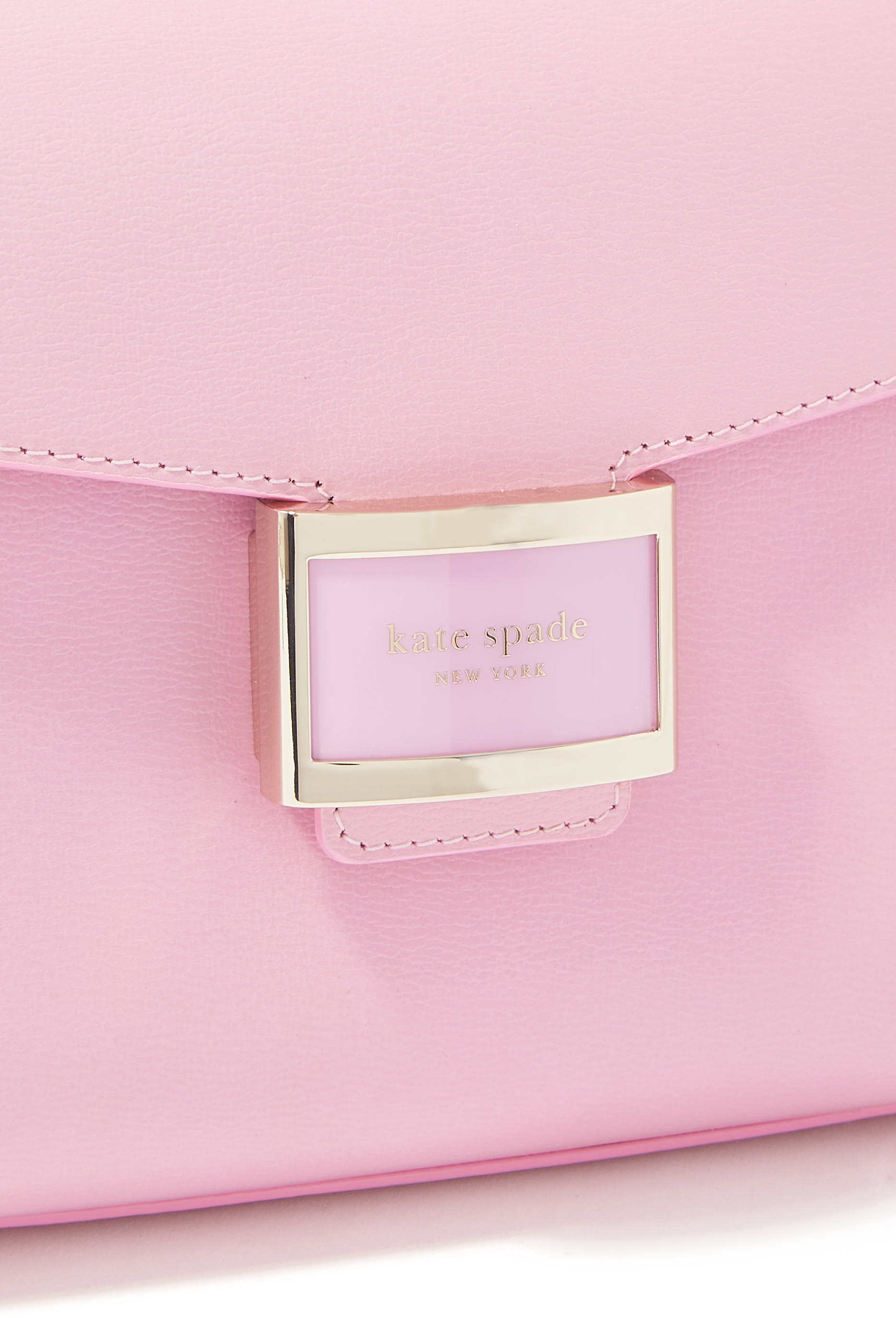 حقيبة كاتي صغيرة بيد علوية جلد لامع