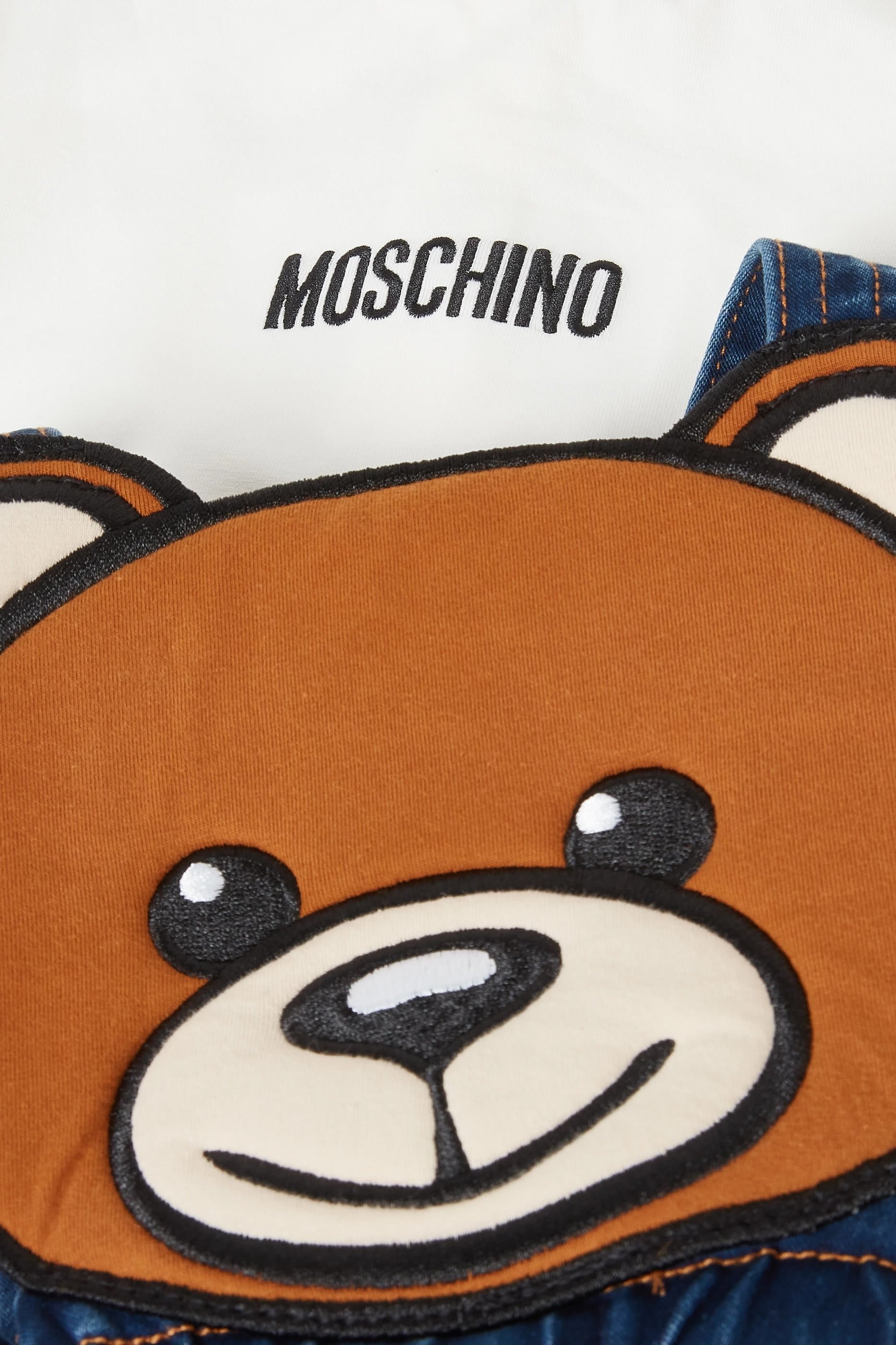 طقم فستان بتصميم دنغري ودب تيدي