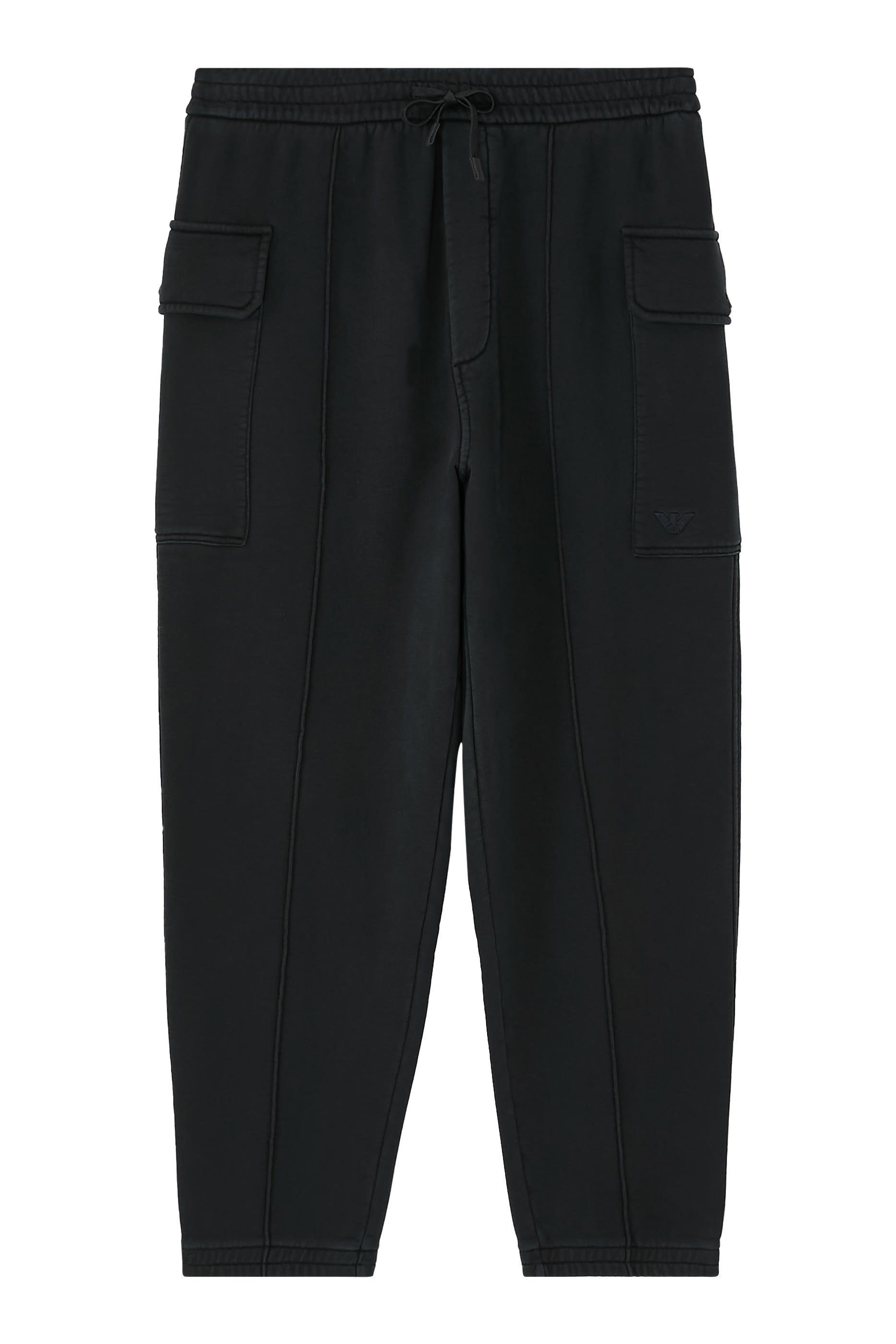 بنطال رياضي برقعة شعار الماركة فرينتش تيري