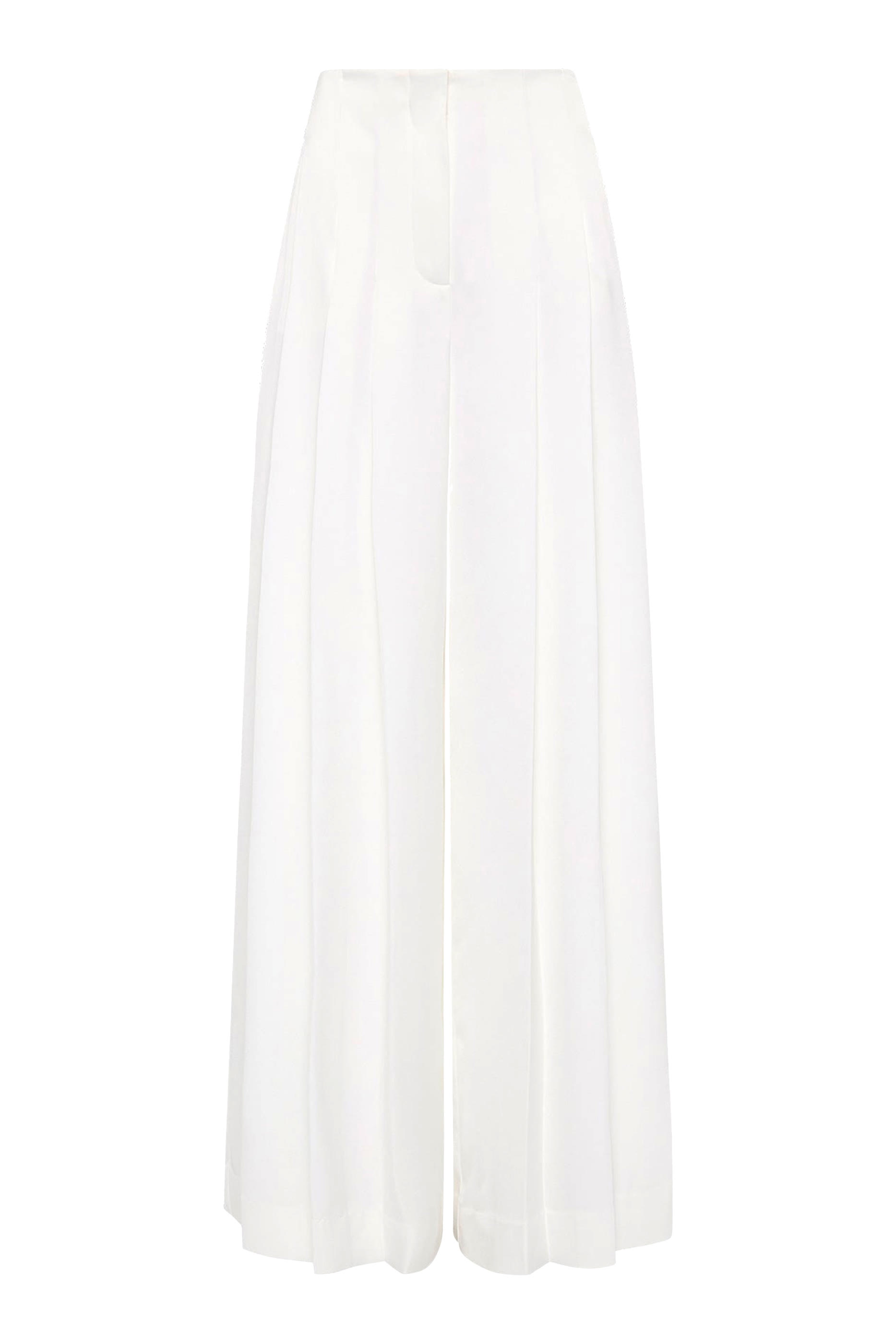 بنطال إستريد بطيات