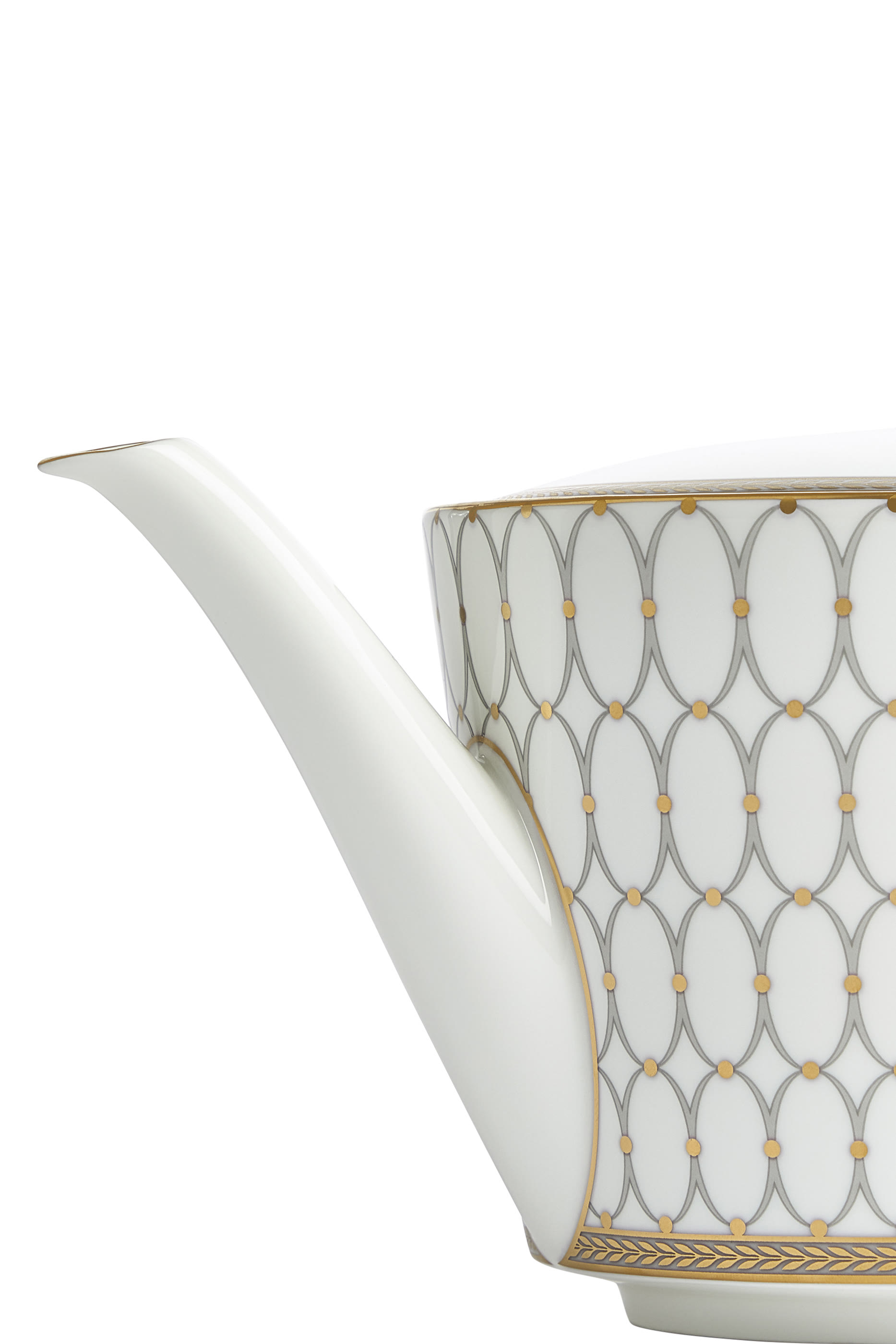 إبريق شاي رينيسانس بنقشة رمادية