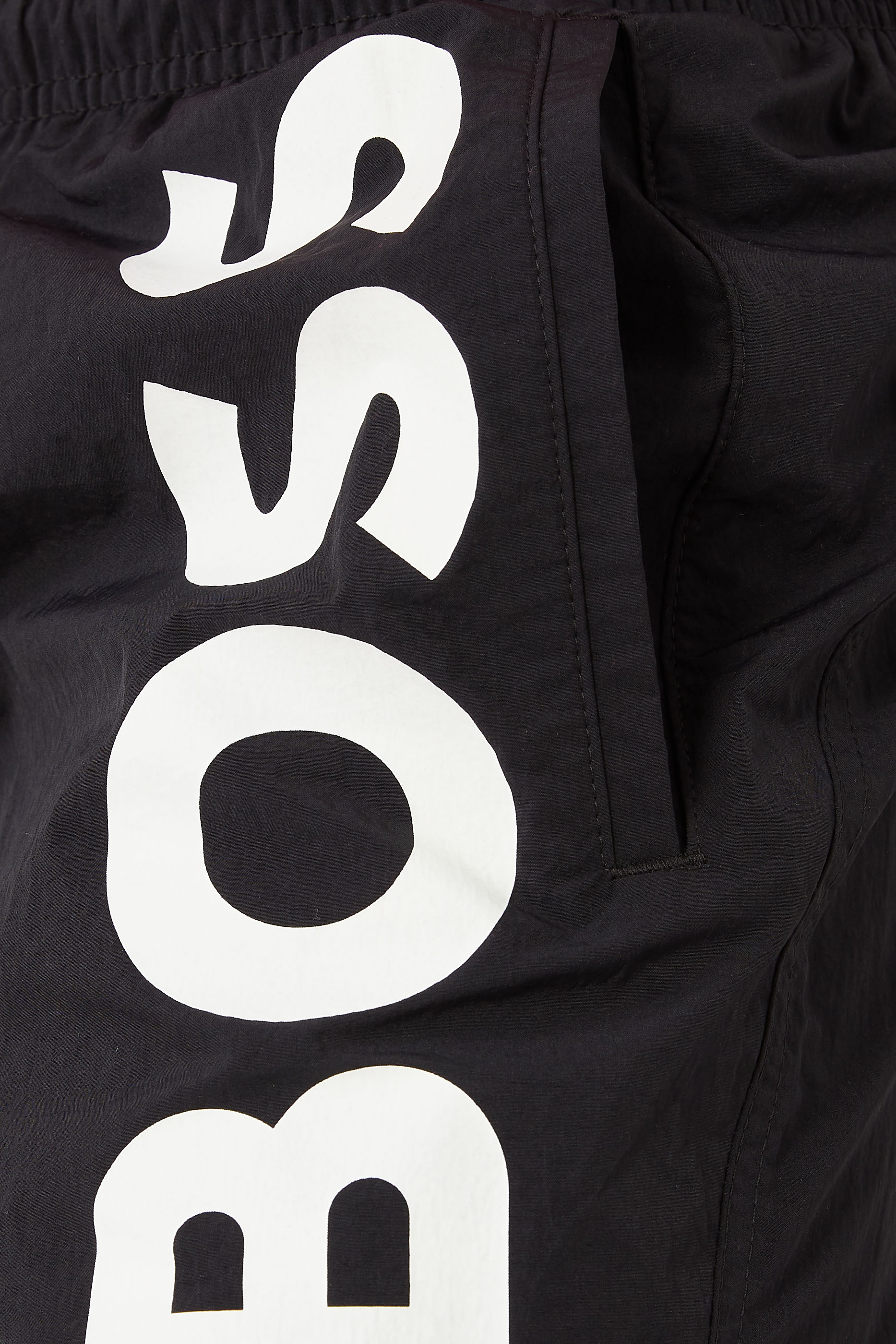 Quick-Drying Logo Swim Shorts