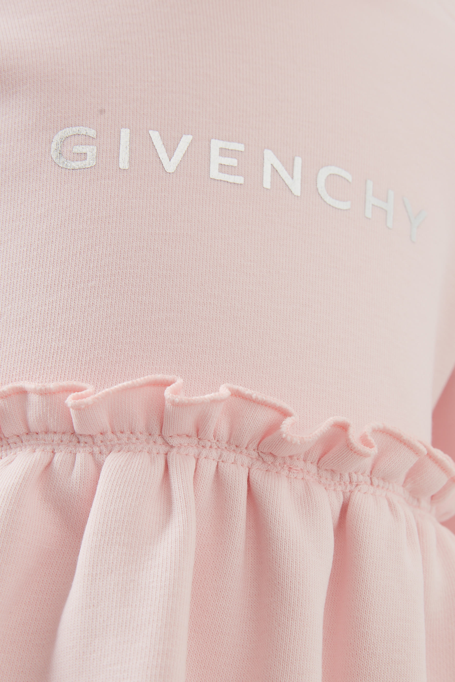 فستان بطبعة شعار الماركة للأطفال