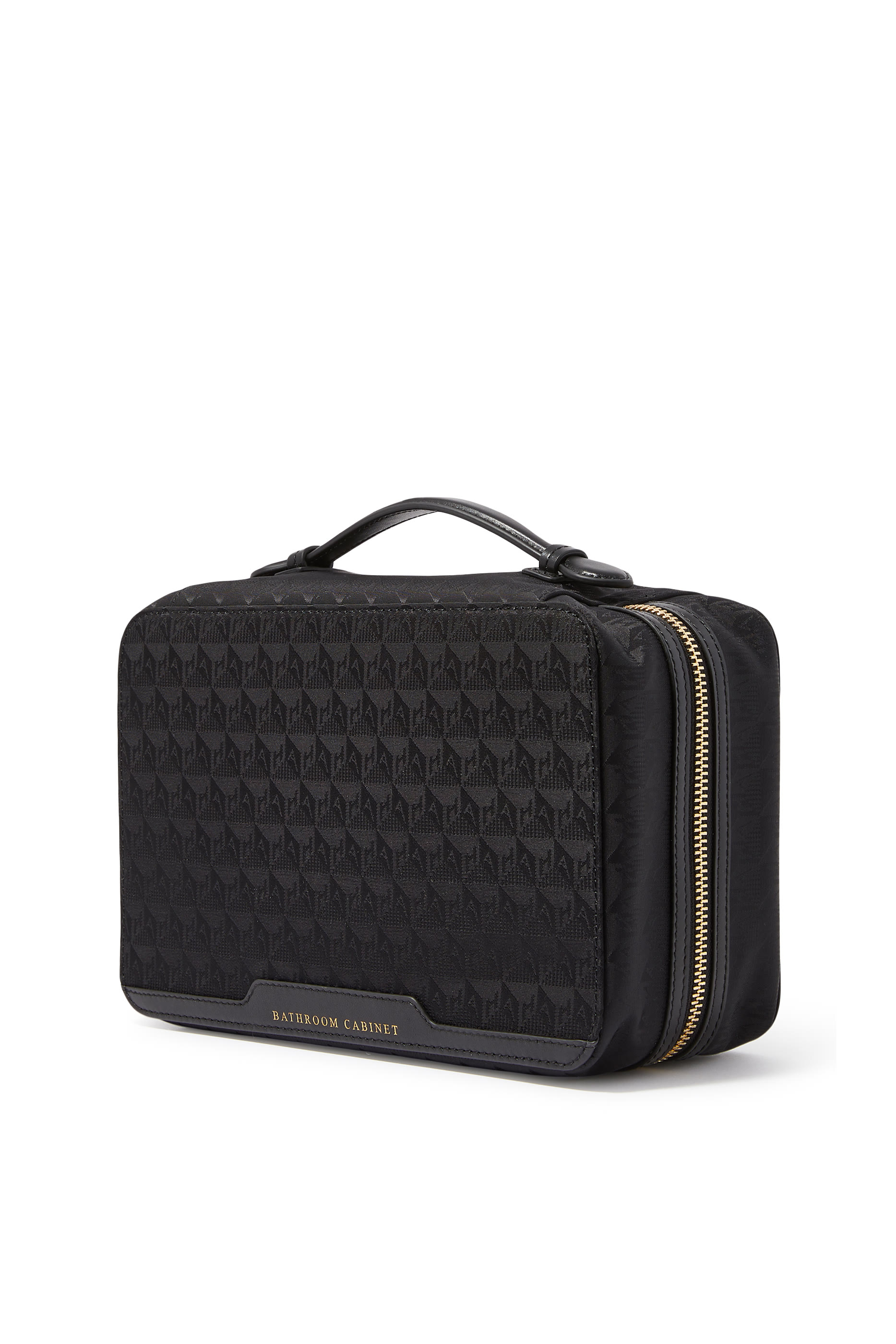 حقيبة مستحضرات العناية الذاتية بشعار الماركة