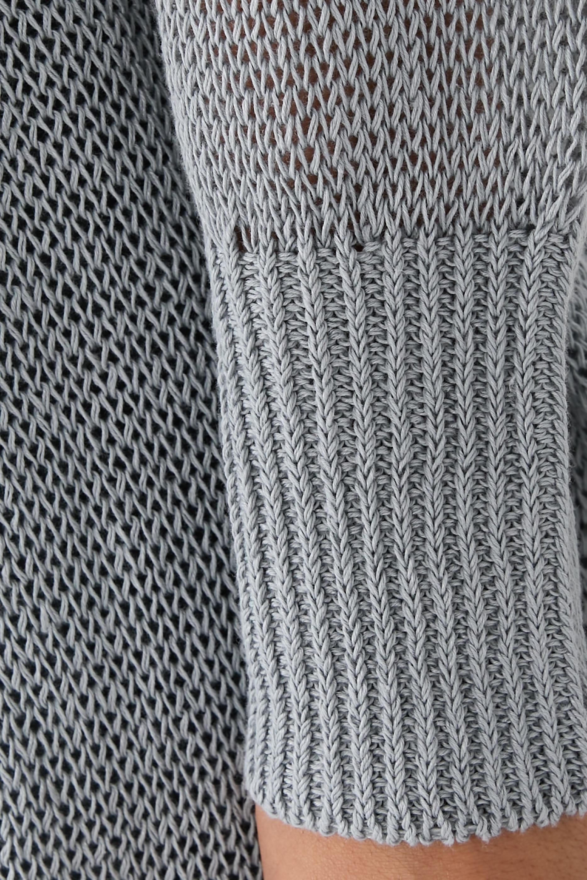 كارديجان طويل كتان عضوي وقطن