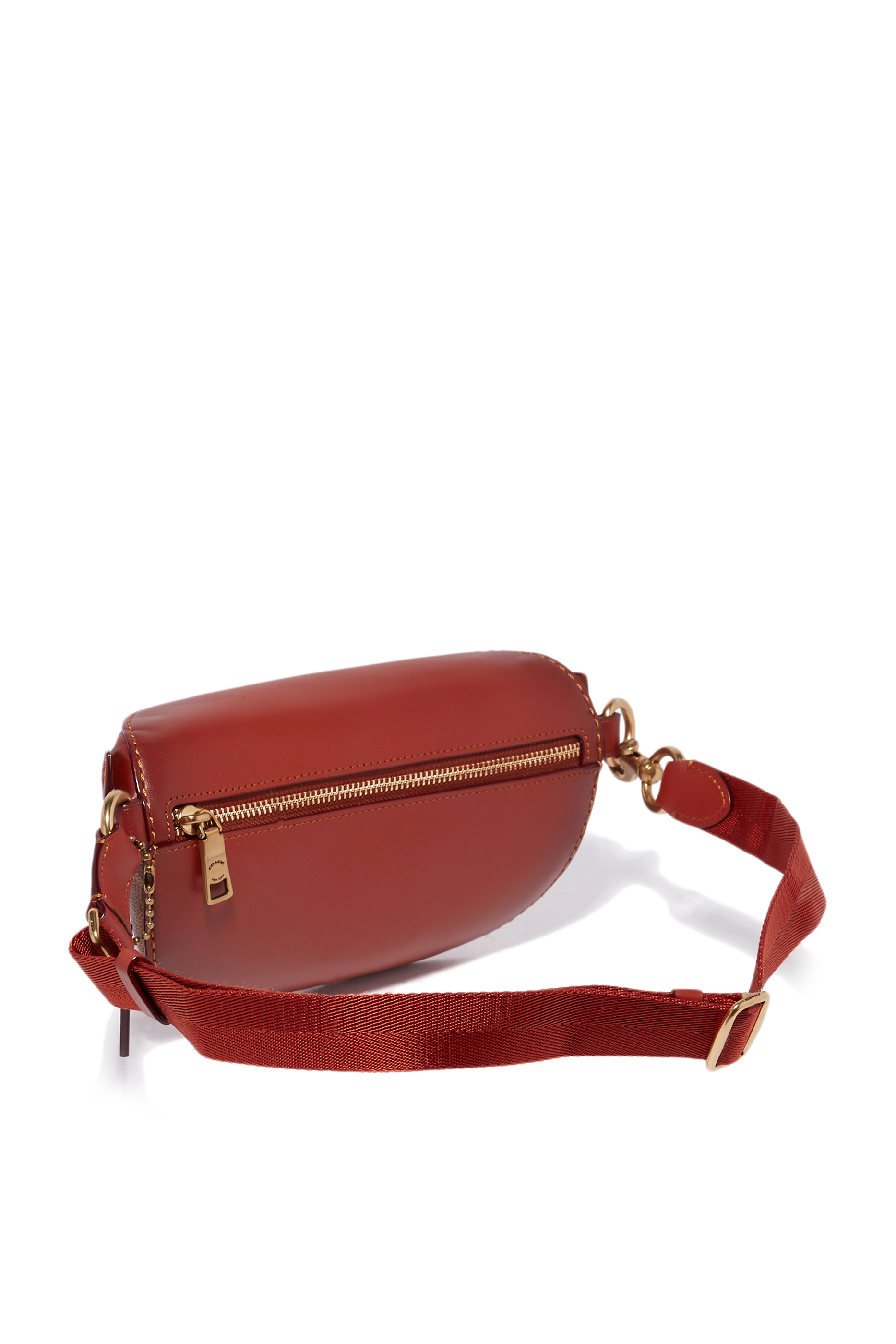 حقيبة خصر قنب بني فاتح