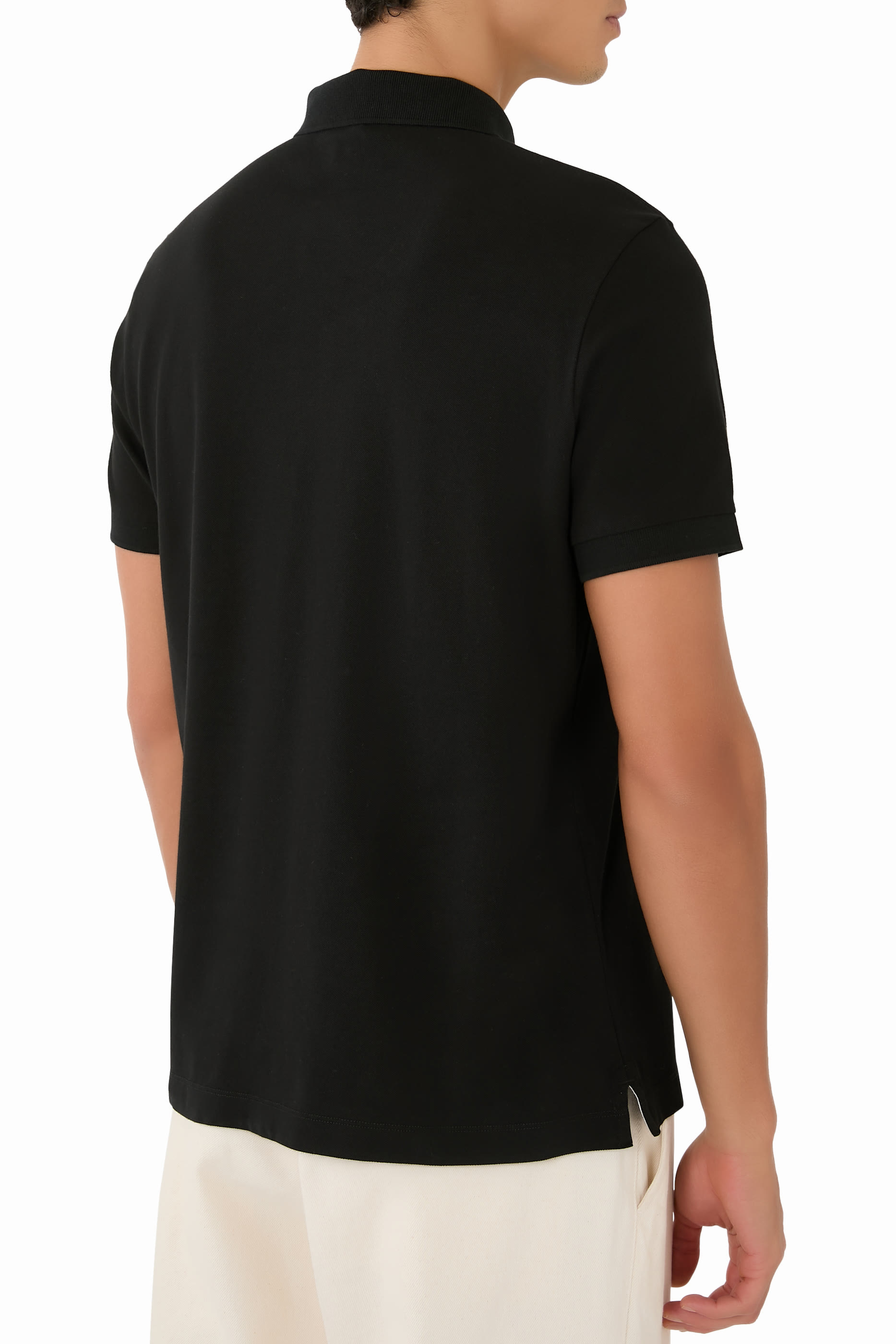 قميص بولو بأكمام قصيرة