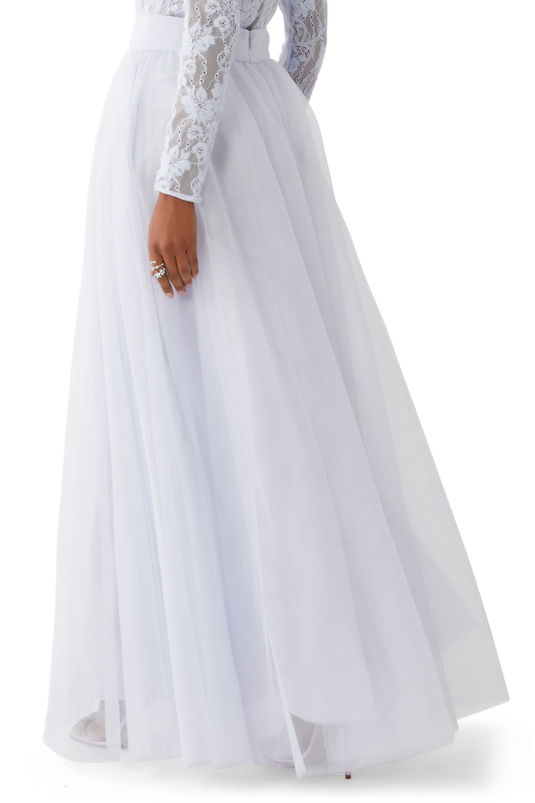 تنورة طويلة تول