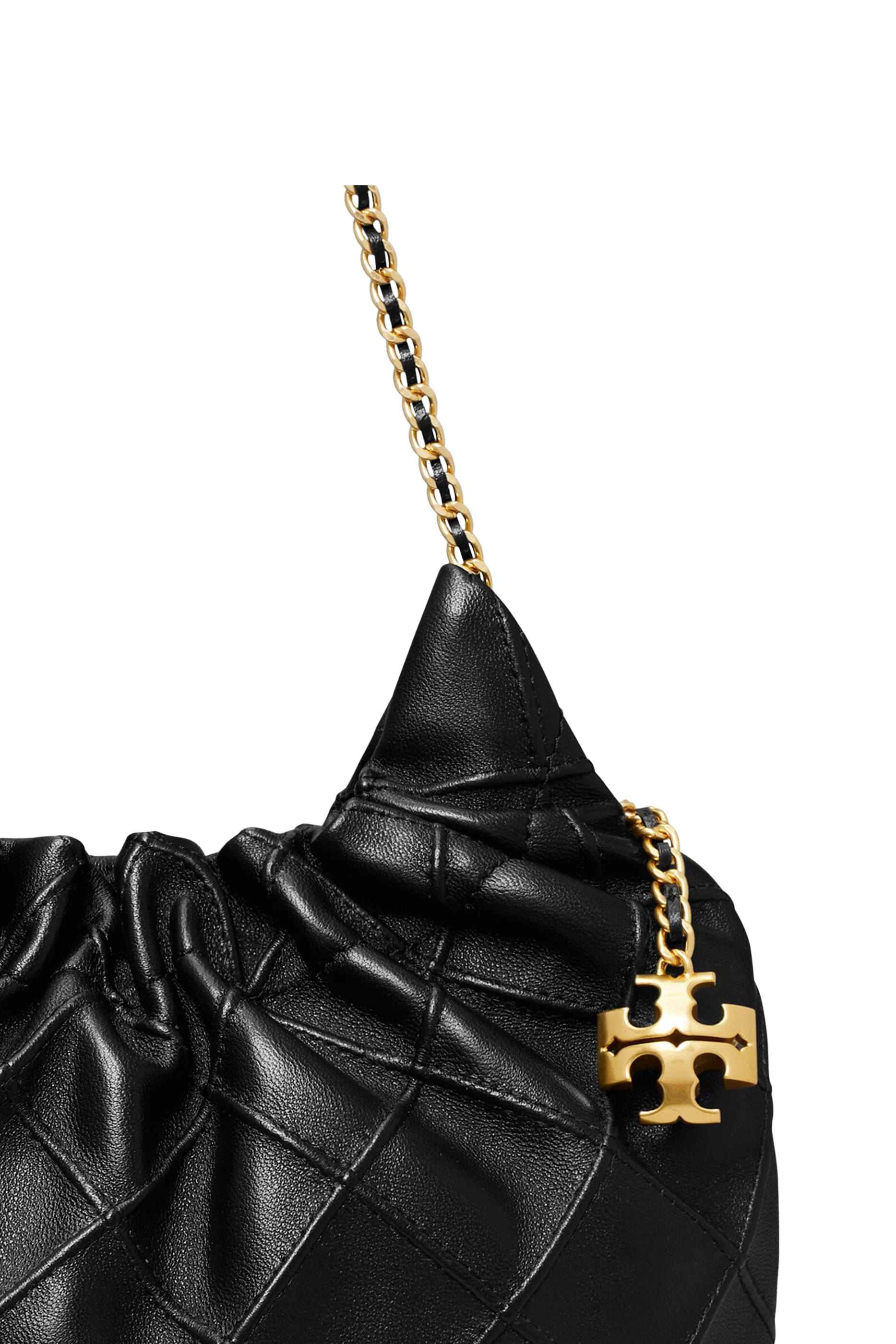 حقيبة هوبو فليمينغ صغيرة جلد ناعم