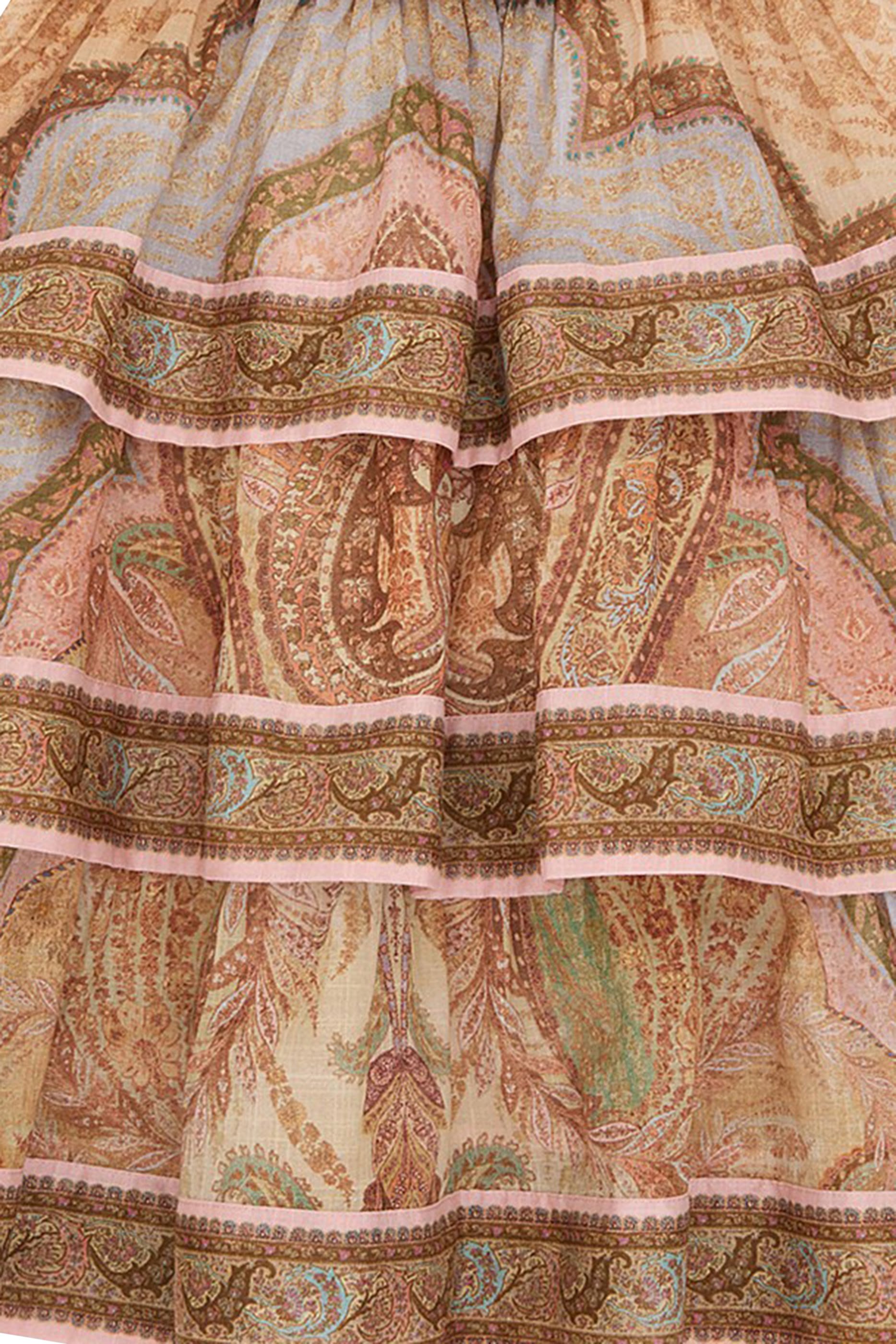 فستان أويكن بتصميم متدرج للأطفال