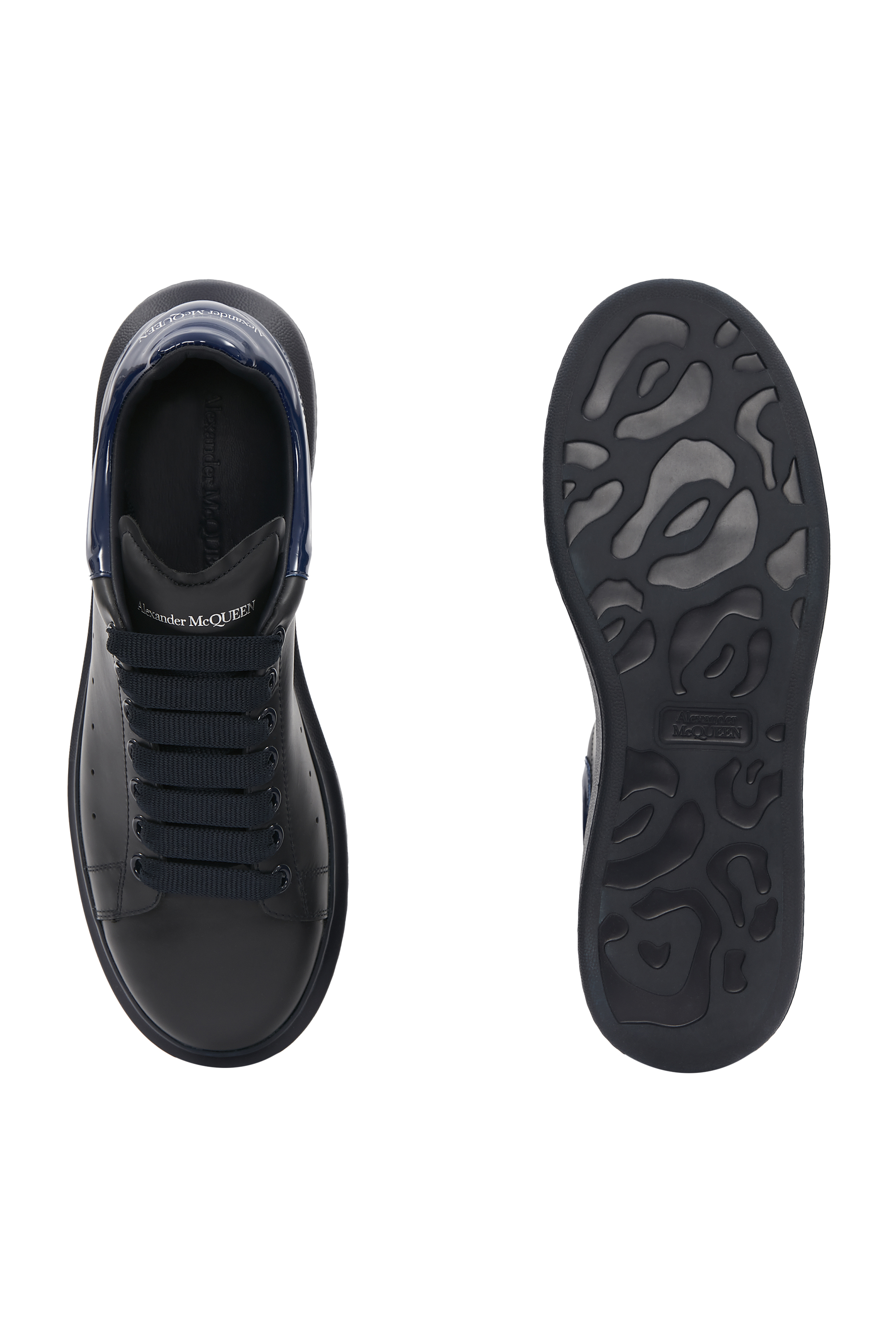 سنيكرز جلد بنعل سميك