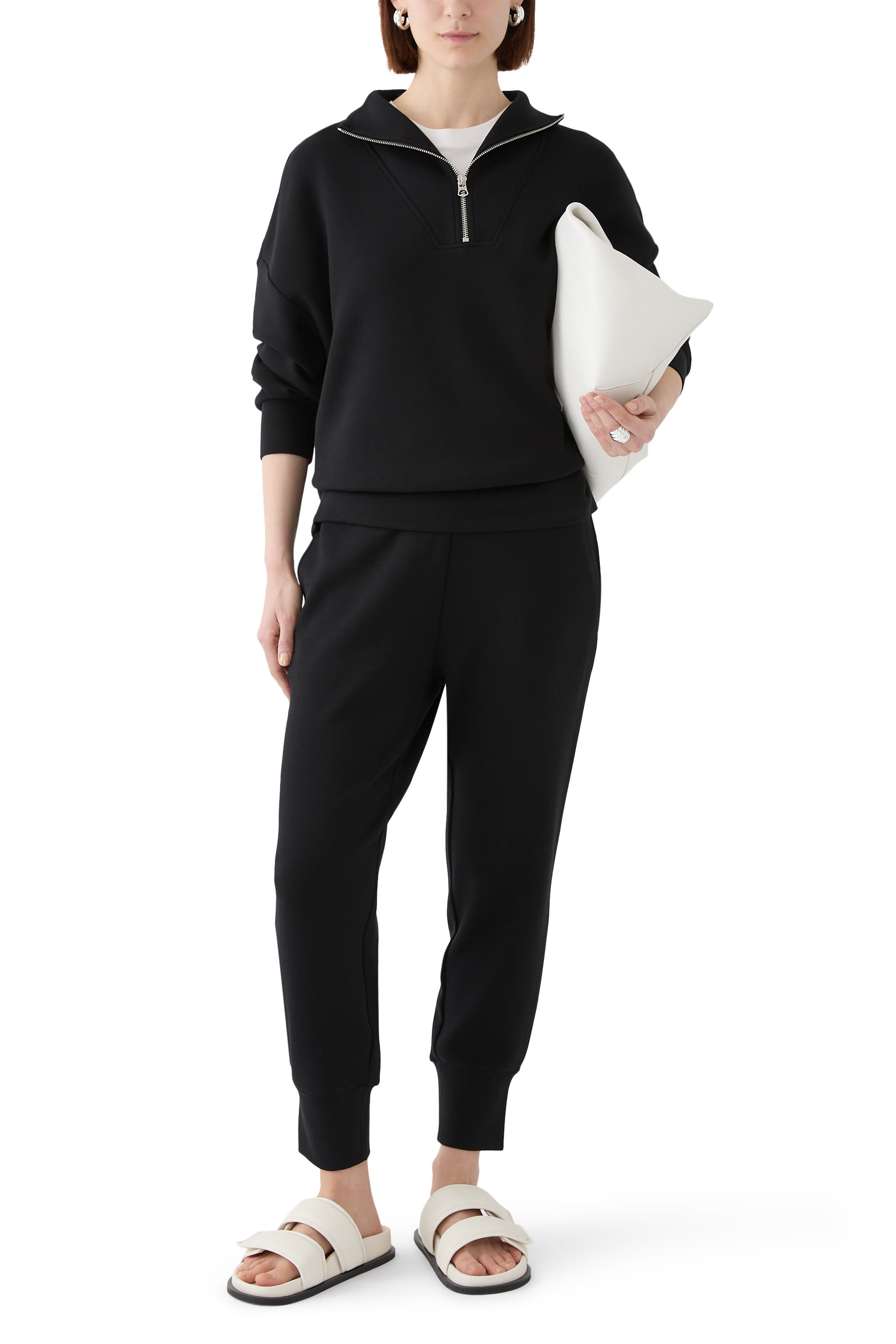 سويت شيرت هاولي بسحاب قصير