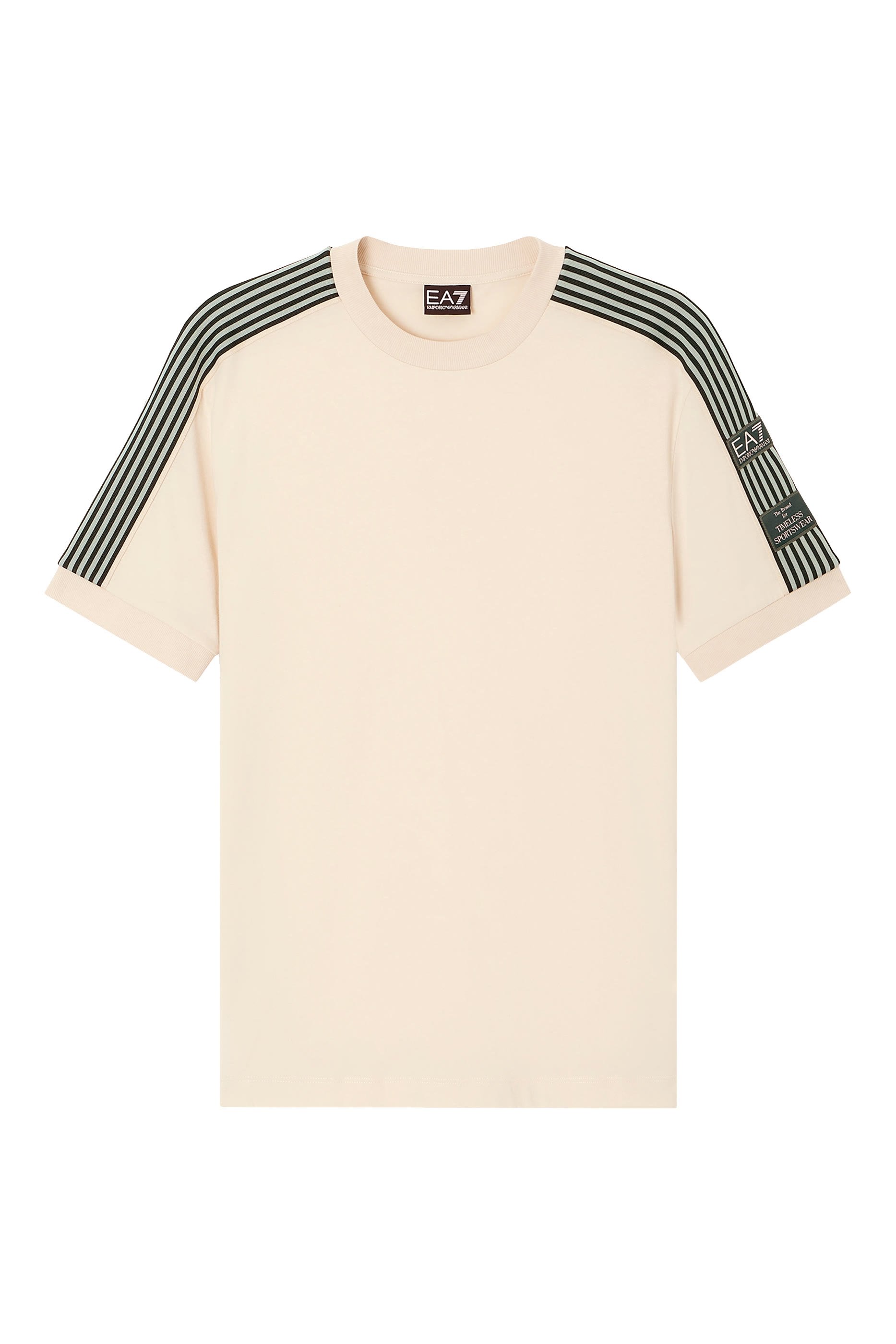 تيشيرت بشعار الماركة قطن