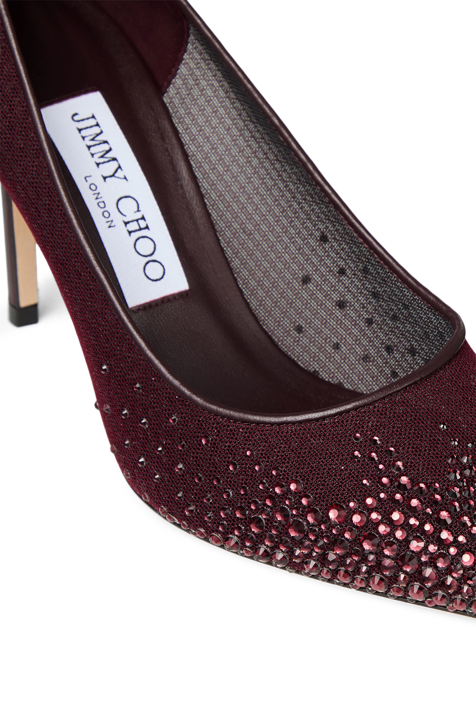 حذاء كلاسيكي لوف جالاكسي 85 قماش شبكي مرصع بكريستال