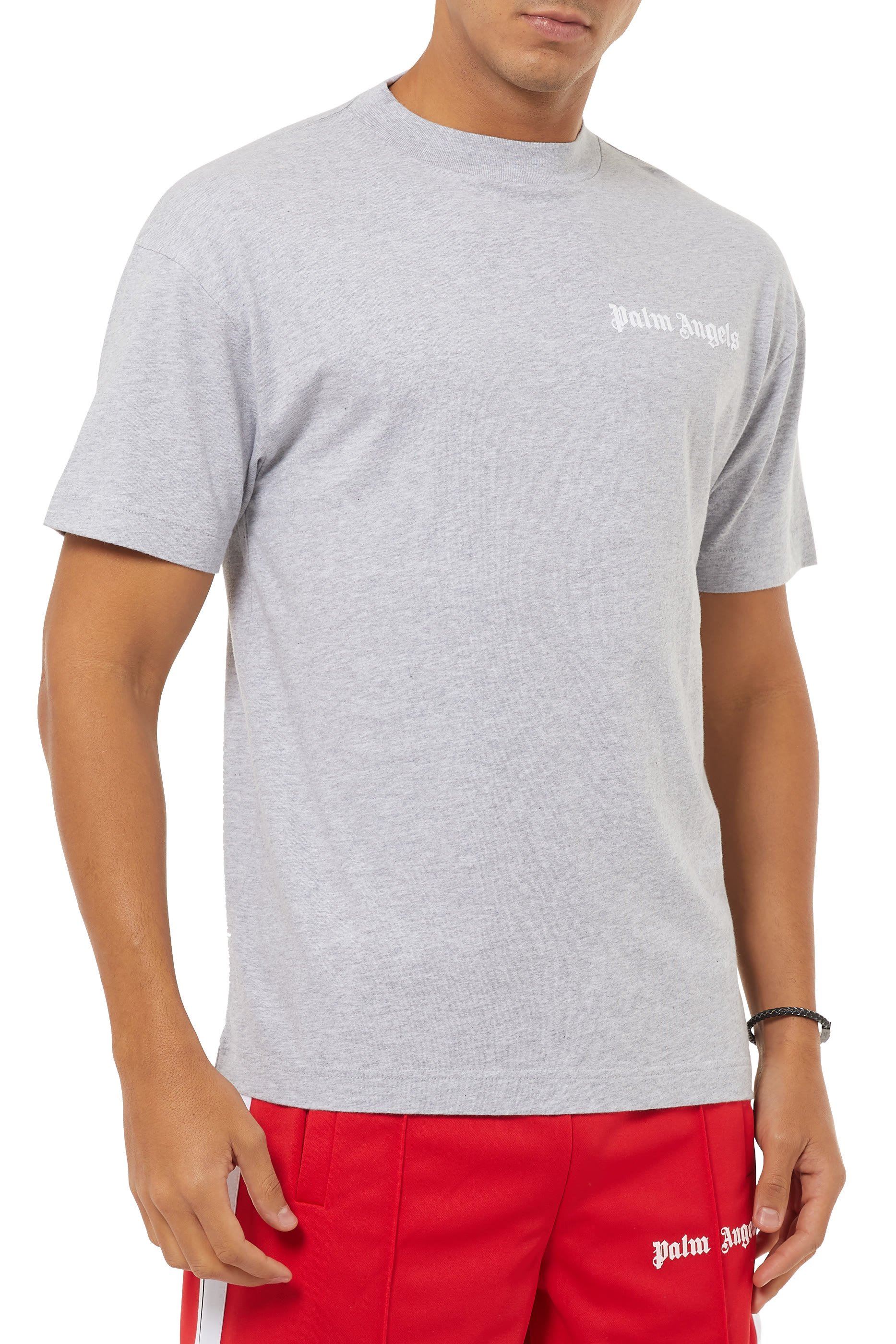 طقم تيشيرت بطبعة شعار الماركة 3 قطع